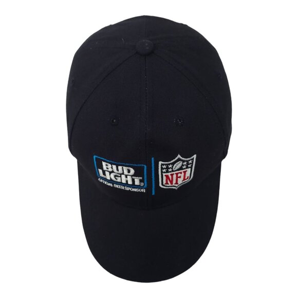 NFL Bud Light Official Sponsor Embroidered Snapback Cap Trucker Football Hat - Picture 6 of 12